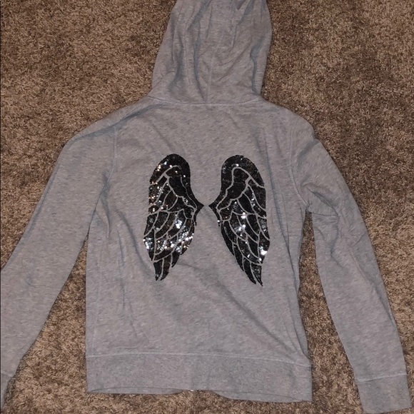 Victoria's Secret Tops - Victoria’s Secret Zip Up Hoodie